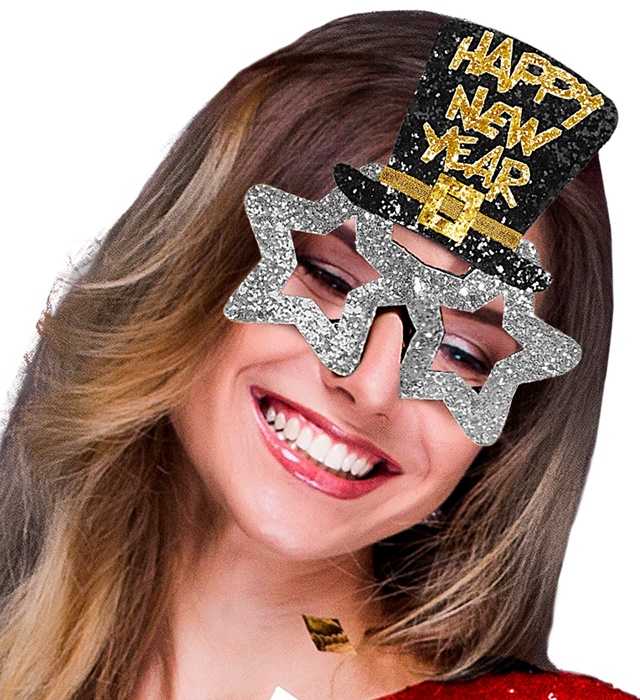 Ochelari Happy New Year