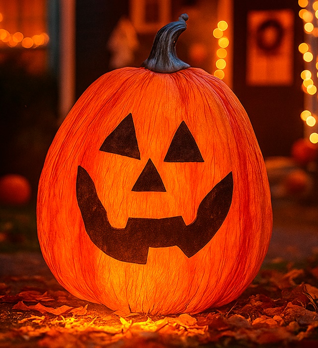 Dovleac Halloween 23 Cm