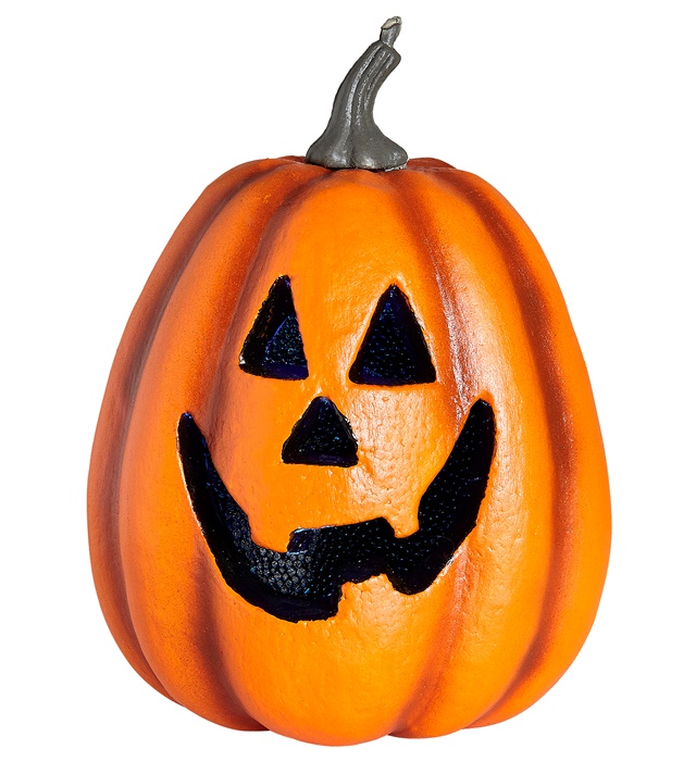 Dovleac Halloween Luminos 23 Cm