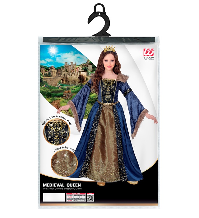 Costum Regina Medievala Premium