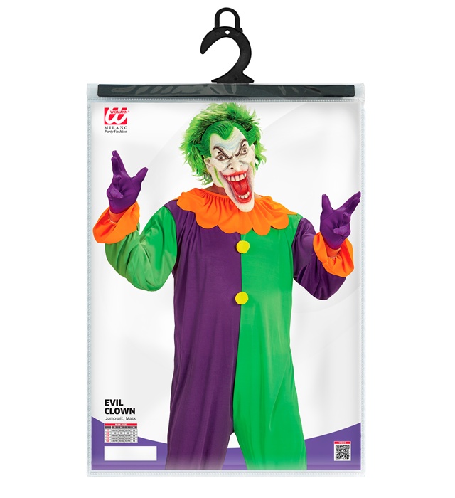 Costum Joker Clown Diabolic Adult