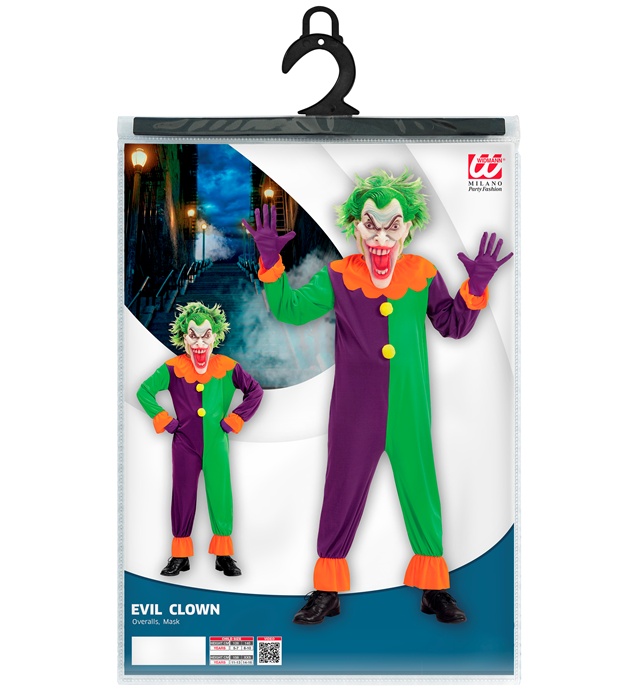 Costum Joker Diabolic Copil