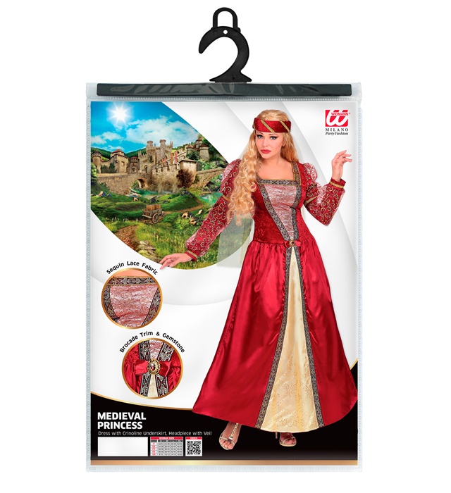 Costum Printesa Medievala