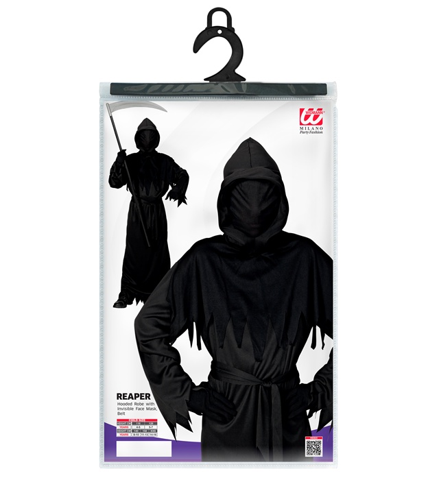 Costum Grim Reaper Negru Copii