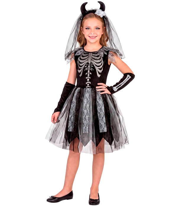 Costum Schelet Dracusor Fetita
