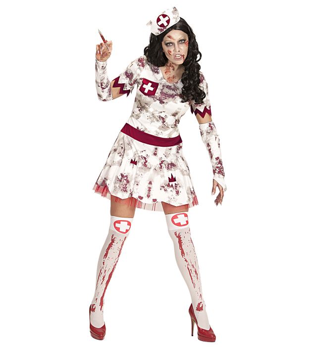 Costum Zombie Asistenta Halloween