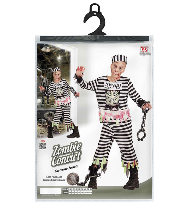 Costum Detinut Zombie Copii