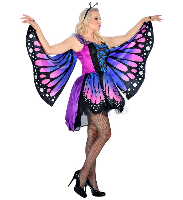Costum Fluture Mov Adult