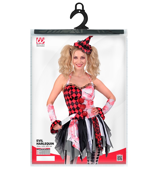 Costum Arlechin Horror Halloween