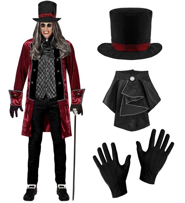 Costum Vampir Victorian Halloween