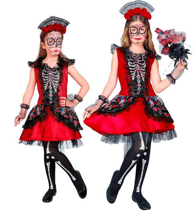 Costum Schelet Dia De Los Muertos
