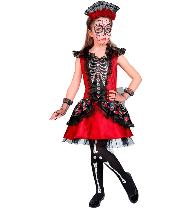 Costum Schelet Dia De Los Muertos