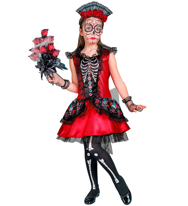 Costum Schelet Dia De Los Muertos