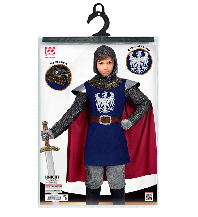 Costum Cavaler Albastru