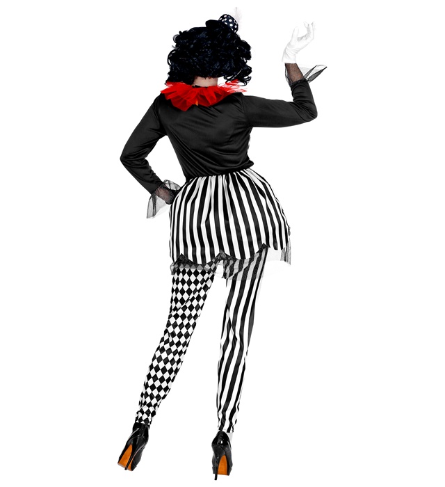 Costum Arlechin Dama 3 Piese