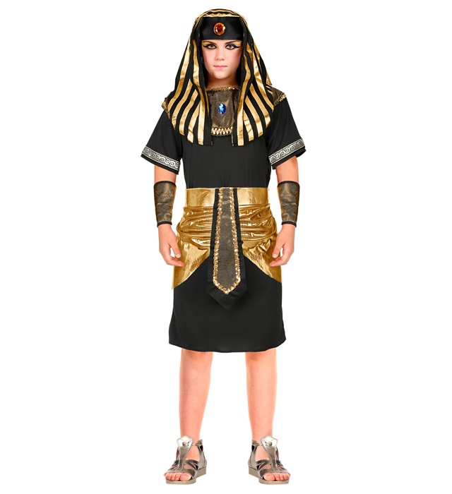 Costum Faraon Negru Copil