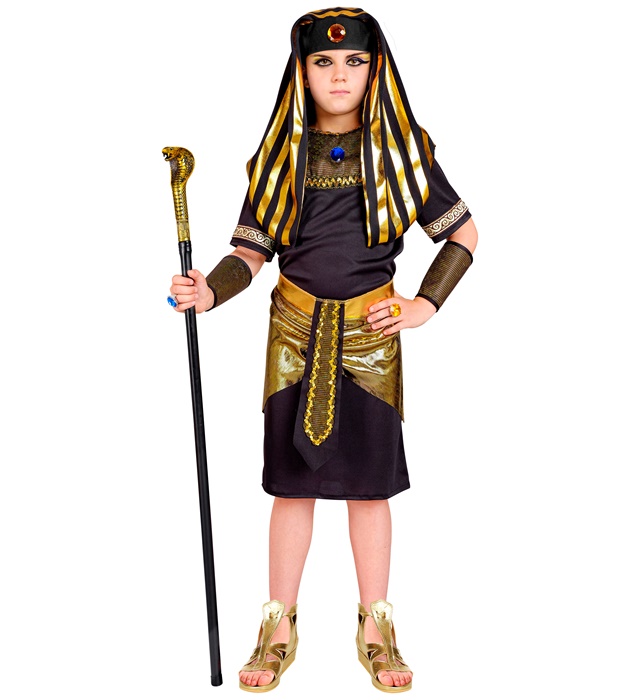 Costum Faraon Negru Copil