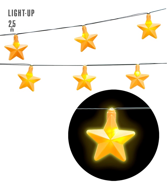 Ghirlanda Luminoasa Stelute 2,5 m