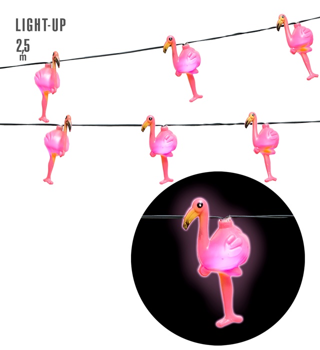 Ghirlanda Luminoasa Flamingo 2,5 m