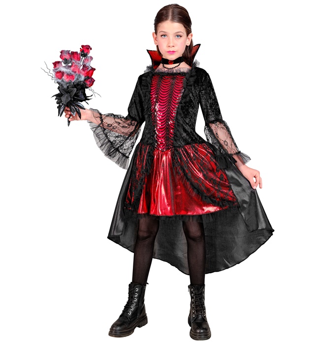 Costum Vampirita Gotica Copii