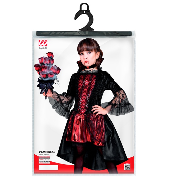 Costum Vampirita Gotica Copii