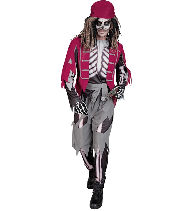 Costum Pirat Schelet Barbat
