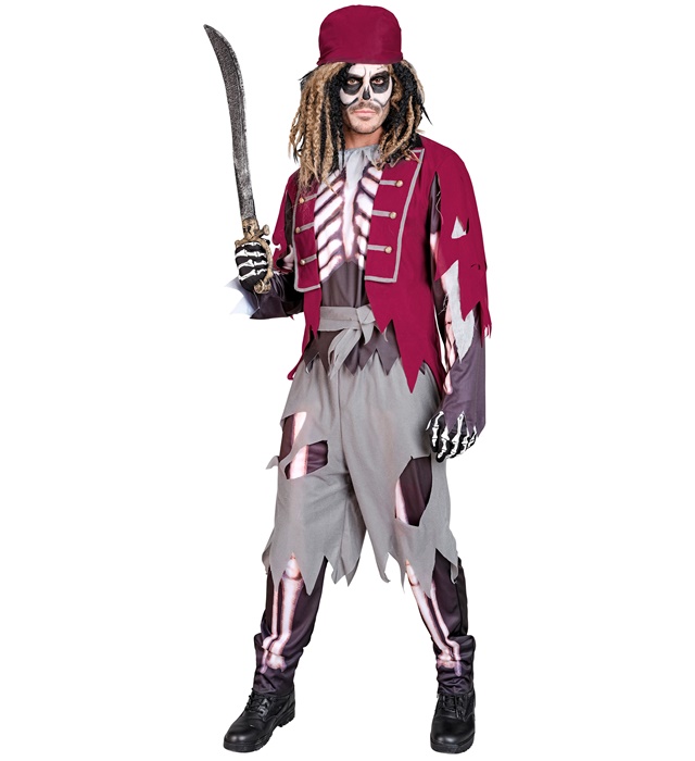 Costum Pirat Schelet Barbat