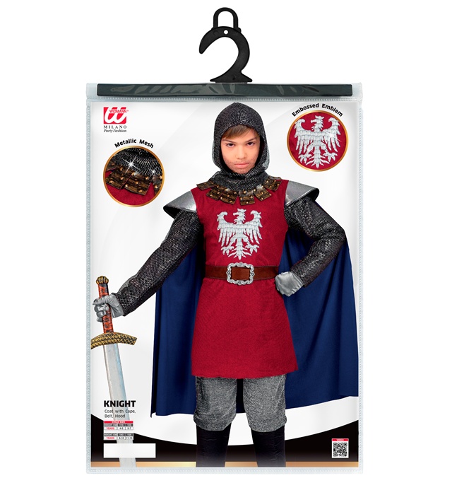 Costum Cavaler Rosu