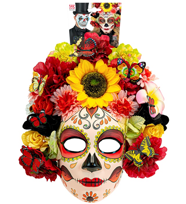 Masca Dia De Los Muertos Deluxe