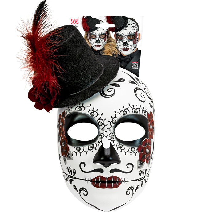 Masca "Dia De Los Muertos" Palarie