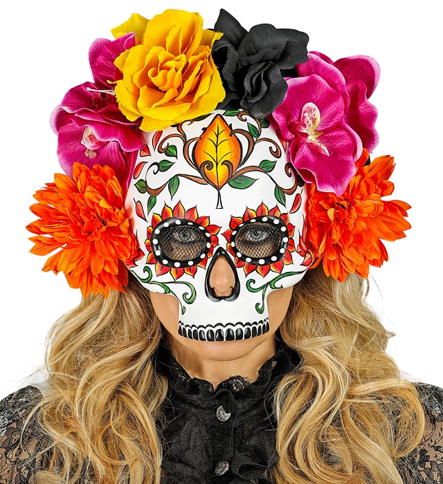 Masca Dia De Los Muertos Mujer
