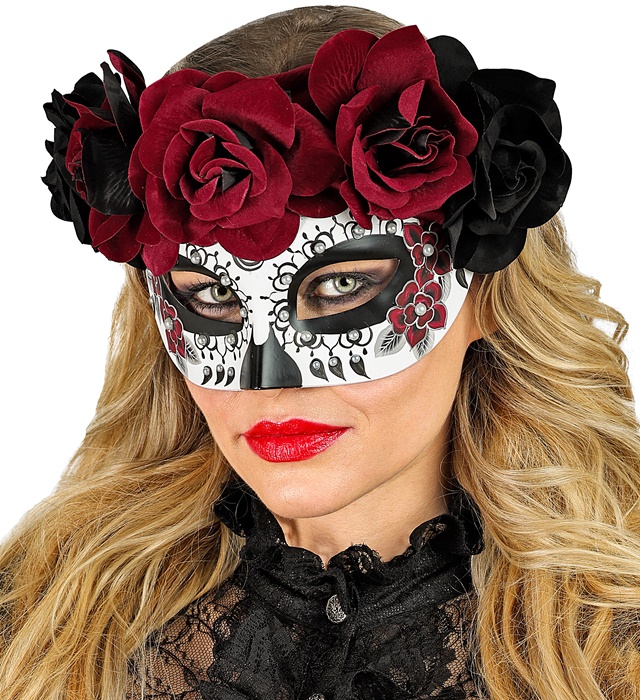 Masca Dia De Los Muertos Rosie