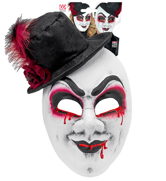Masca "Commedia Dell`Arte" Insangerata