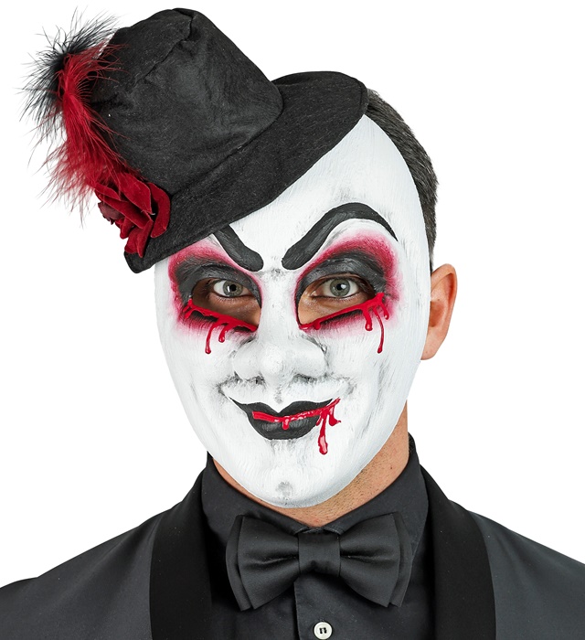 Masca "Commedia Dell`Arte" Insangerata