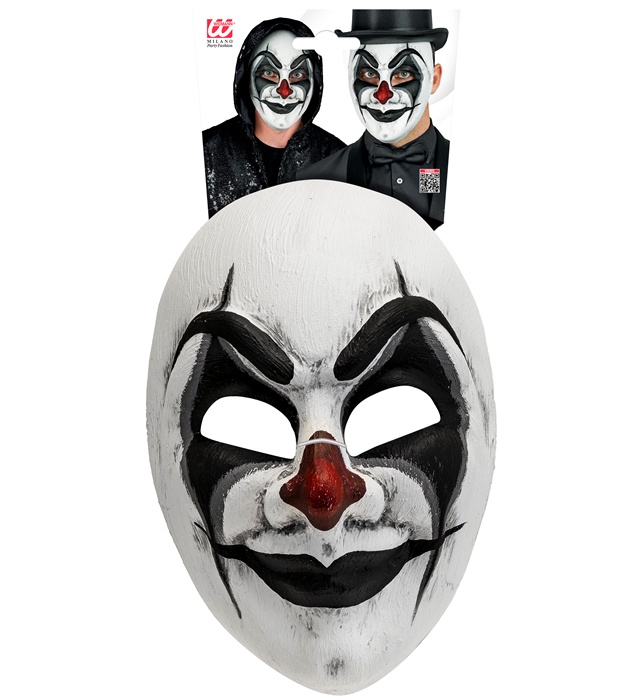 Masca "Commedia Dell`Arte" Clown