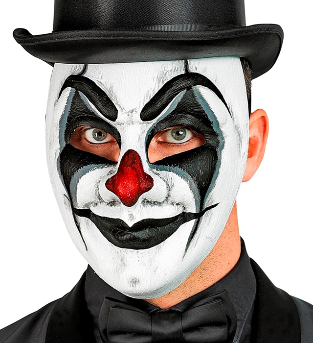 Masca "Commedia Dell`Arte" Clown