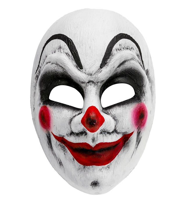 Masca "Commedia Dell`Arte" Clown