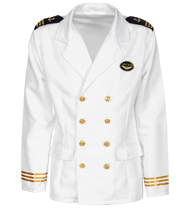 Costum Jacheta Alba Capitan Vas
