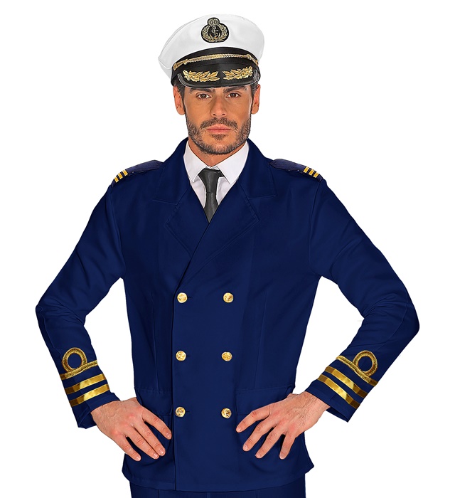 Costum Jacheta Albastra Capitan Vas
