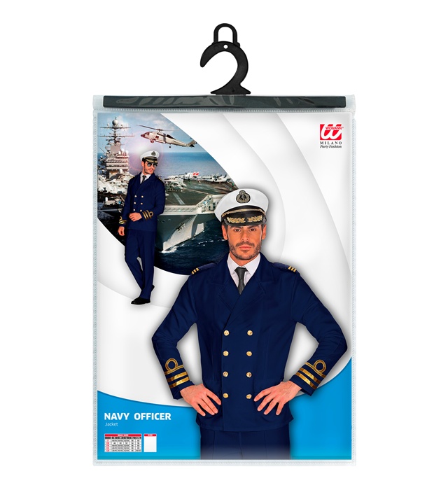 Costum Jacheta Albastra Capitan Vas