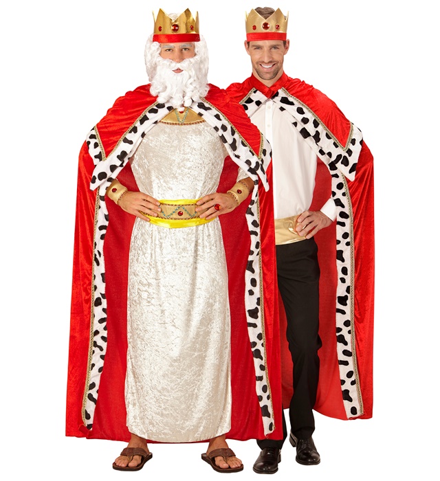 Costum Rege Mag Pelerina Si Coroana