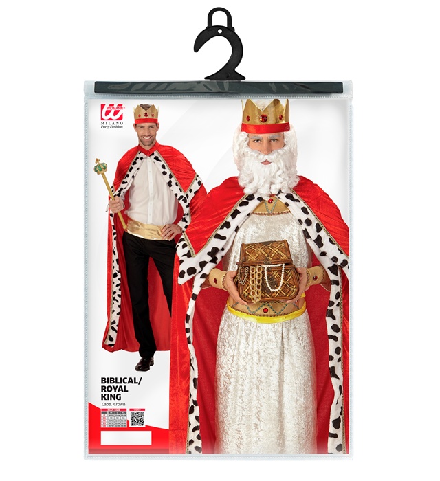 Costum Rege Mag Pelerina Si Coroana