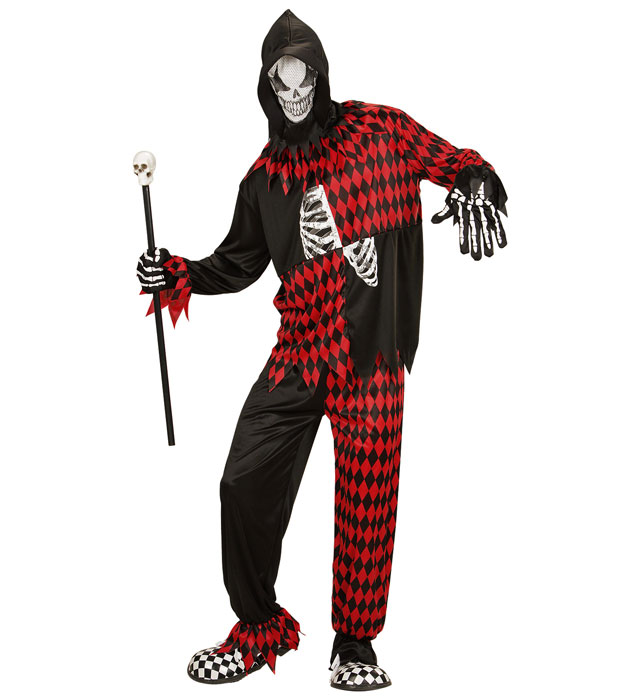 Costum Arlechin Schelet Adult