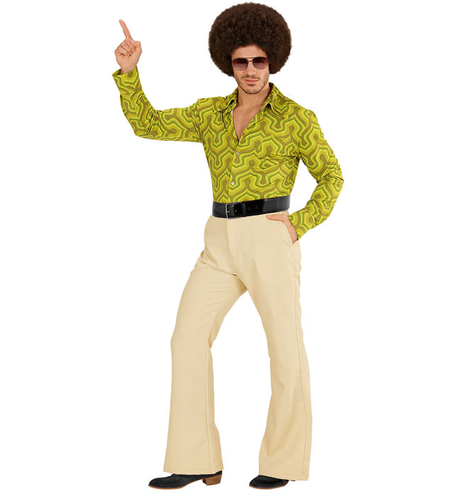Pantaloni Disco Bej