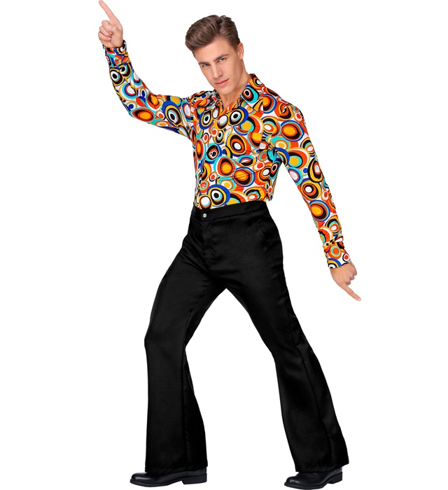 Pantaloni Disco Negri