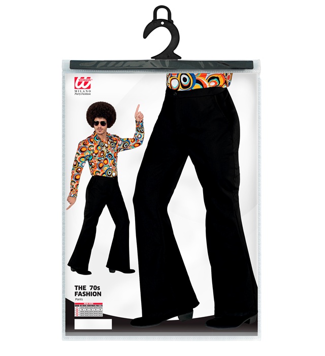 Pantaloni Disco Negri