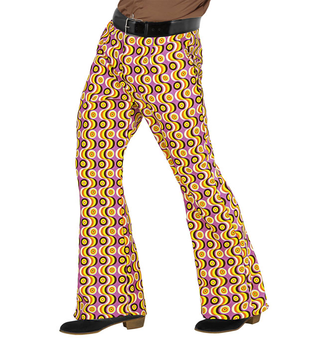 Pantaloni Anii 70 Groovy Barbat