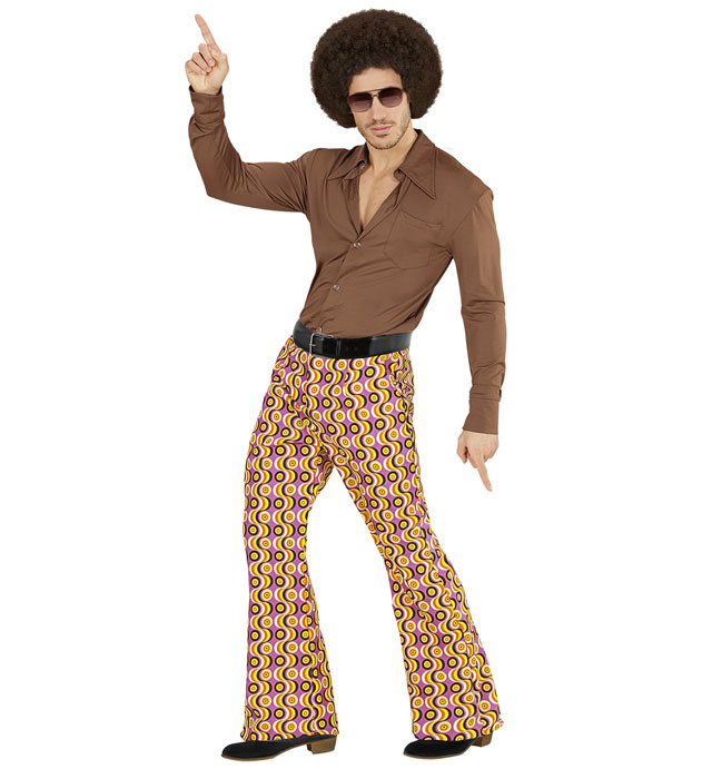Pantaloni Anii 70 Groovy Barbat