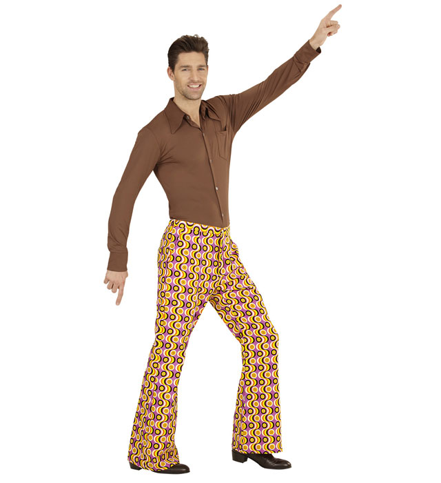 Pantaloni Anii 70 Groovy Barbat