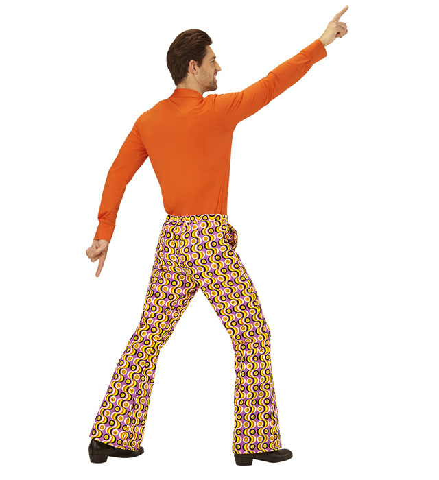 Pantaloni Anii 70 Groovy Barbat